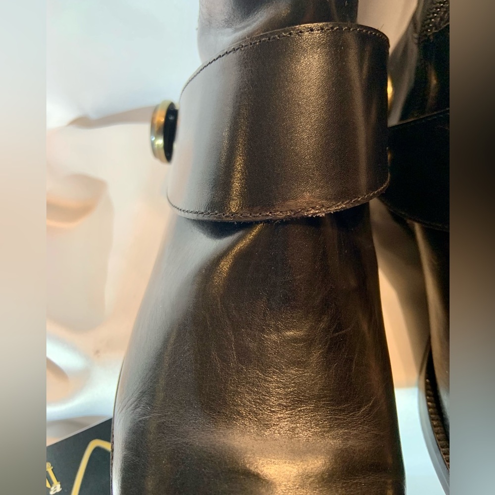 Chiarini Bologna “Nero” black leather riding boots - Picture 9 of 10